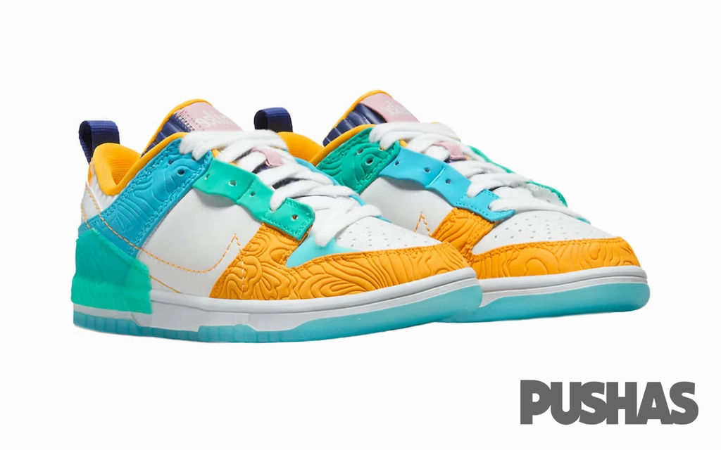 Wind Safe Soft   sole Dunk Low Disrupt 2 x Serena Williams Design Crew 'Clear Jade Sundial?? Women's (2023)