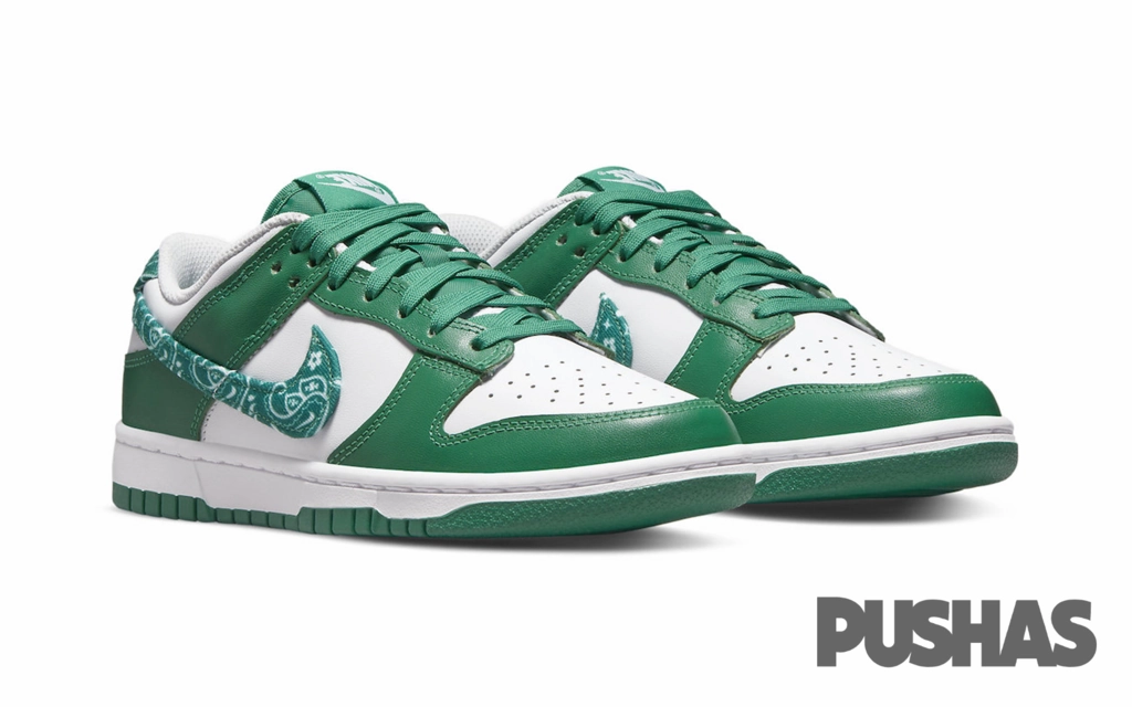 Dunk Low 'Essential Paisley Pack Green' Women's (2022) Youth Vibe