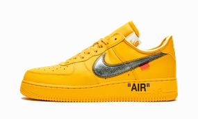 Air Force 1 Low "Off-White - University Gold" Casual Performance Versatile Footwear