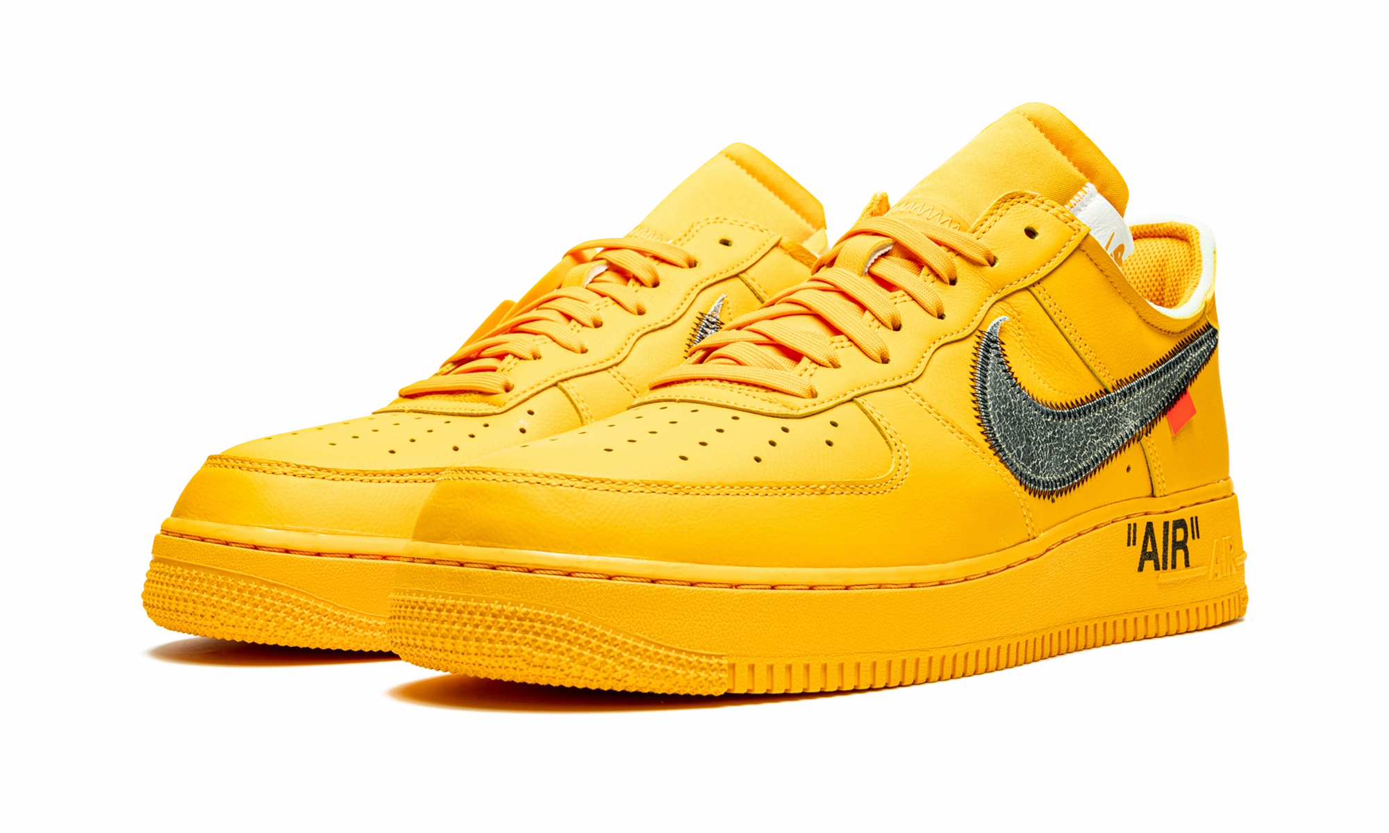 Air Force 1 Low "Off-White - University Gold" Movie Night
