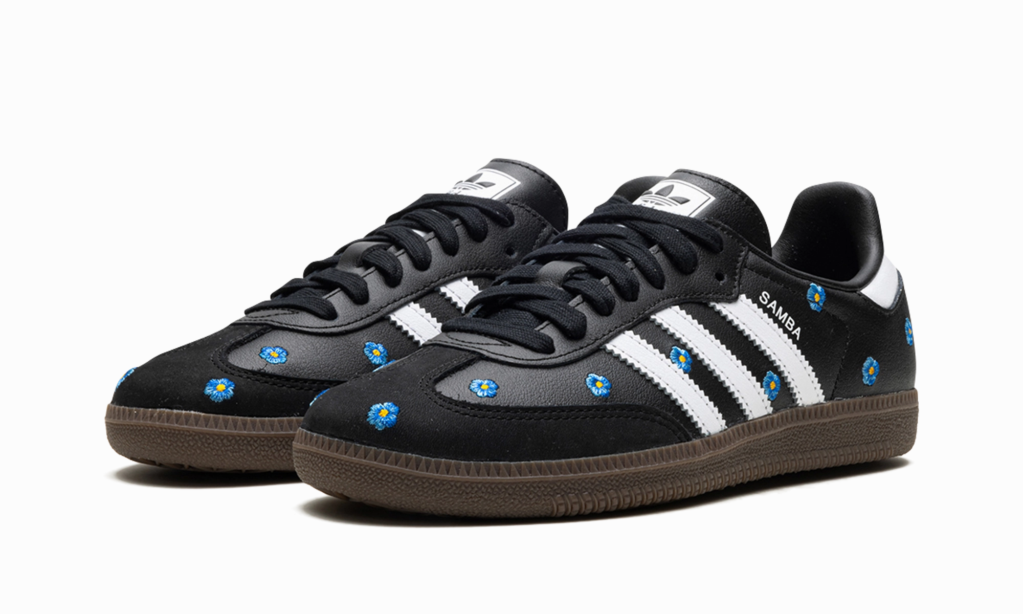 Samba OG WMNS "Light Blue Floral" Balanced Walk