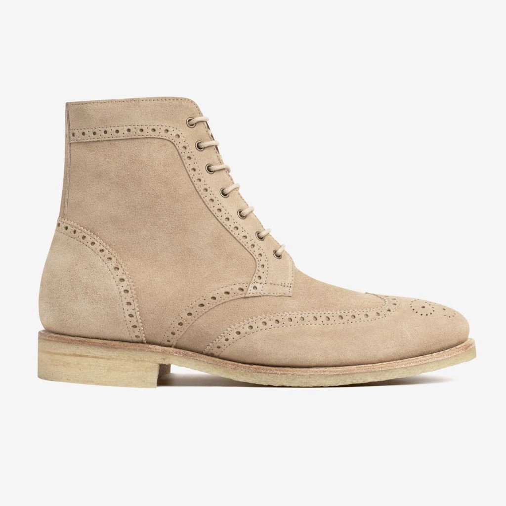 Cushioned Step Active Nomad Wingtip | Dune