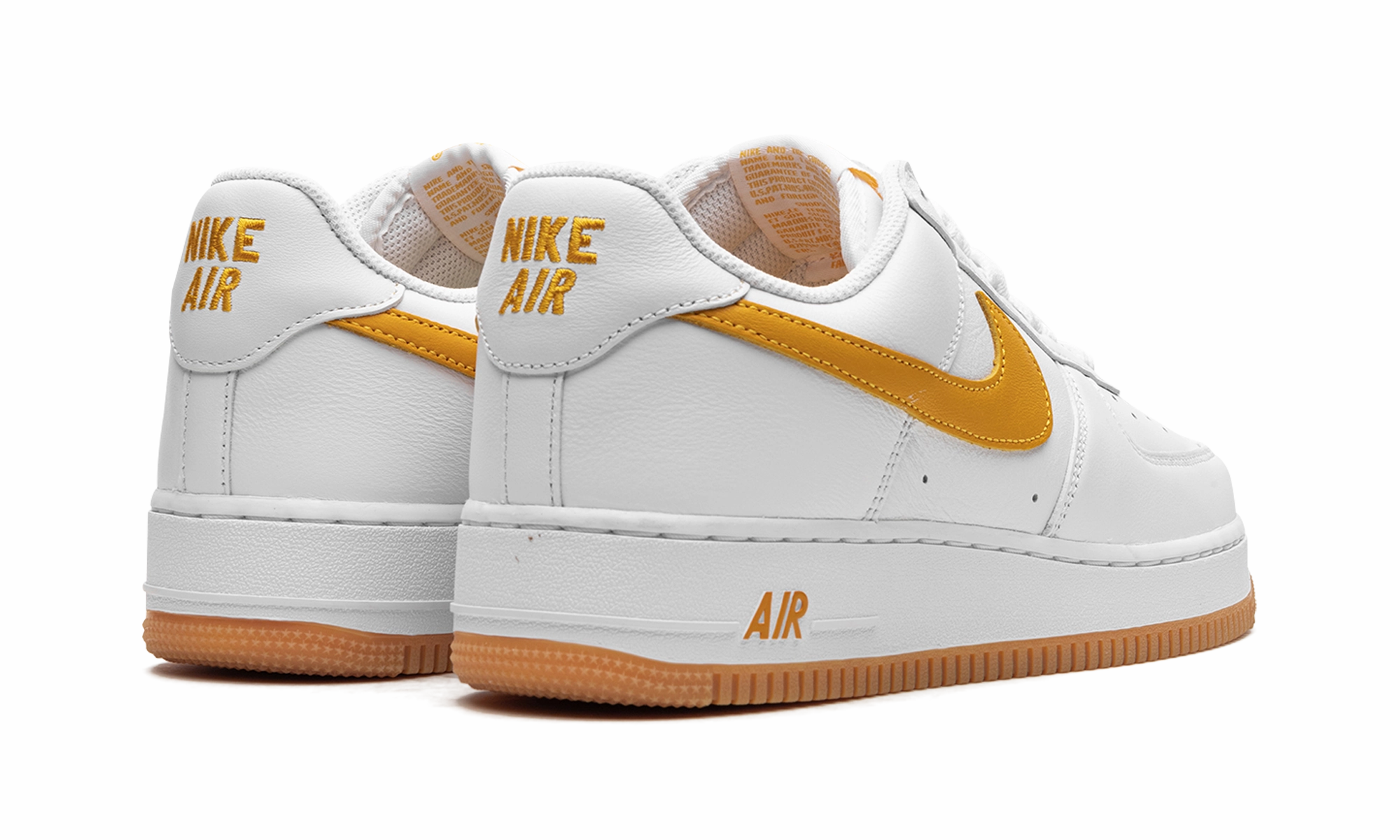 Air Force 1 Low "Waterproof - University Gold" Workwear Fit Block Walk