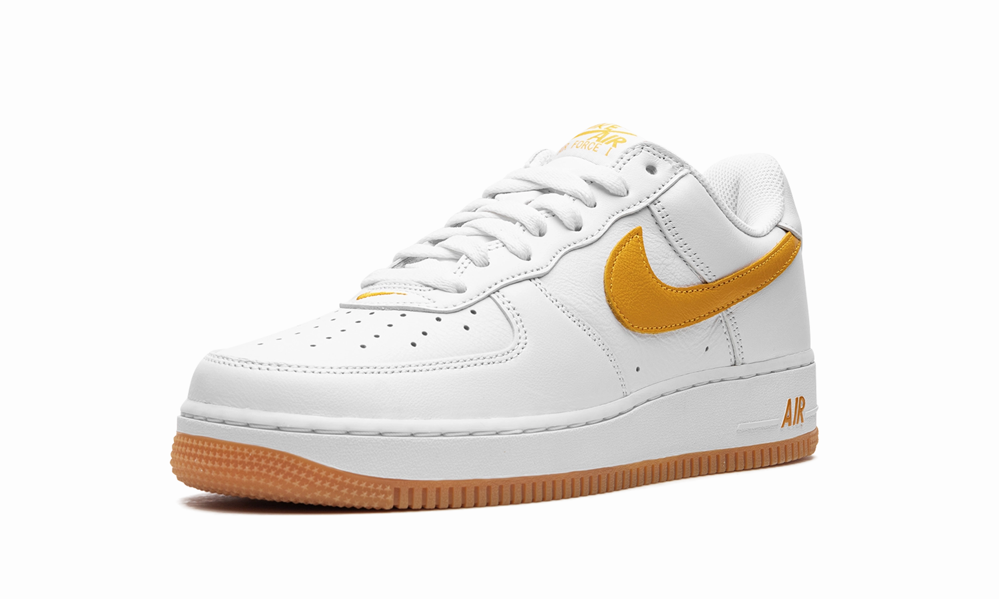 Foot Vent Air Force 1 Low "Waterproof - University Gold"