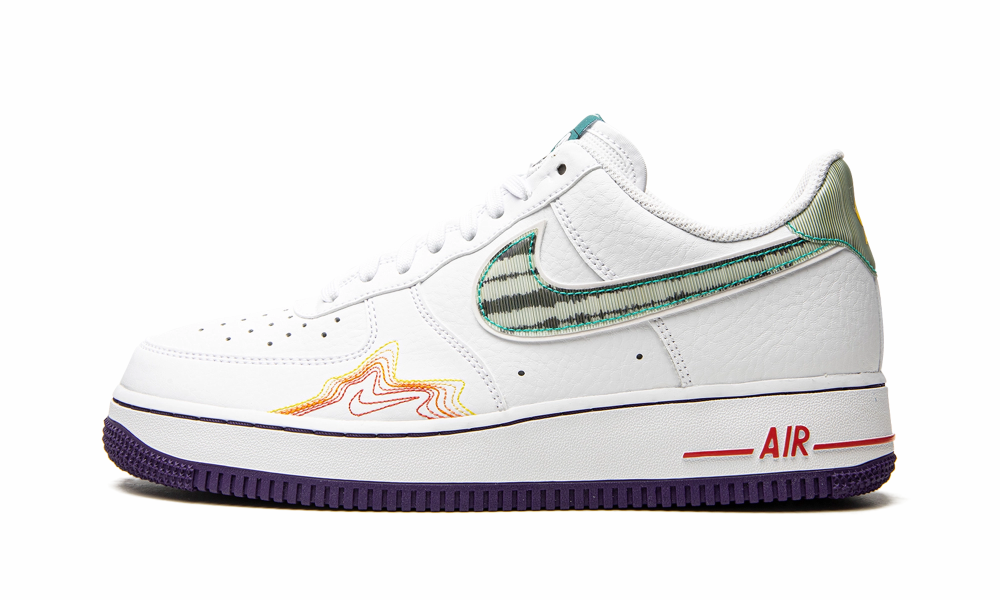 Quiet Move Comfort Linings Air Force 1 Low "Pregame Pack - De'Aaron Fox"