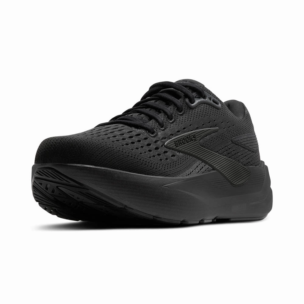 Men's Ghost Max 3 - Black / Black / Ebony Non Slip Lacing Breathable TPU