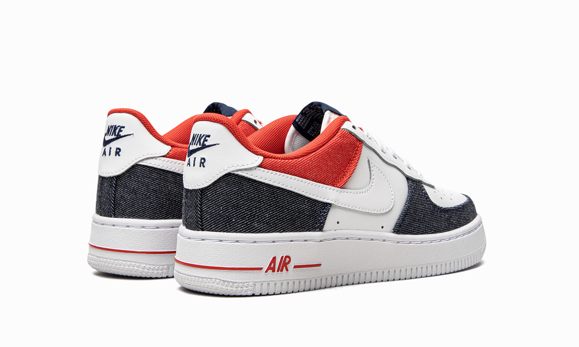 Elastic Material Outing Shoes Air Force 1 LV8 (GS) "USA"