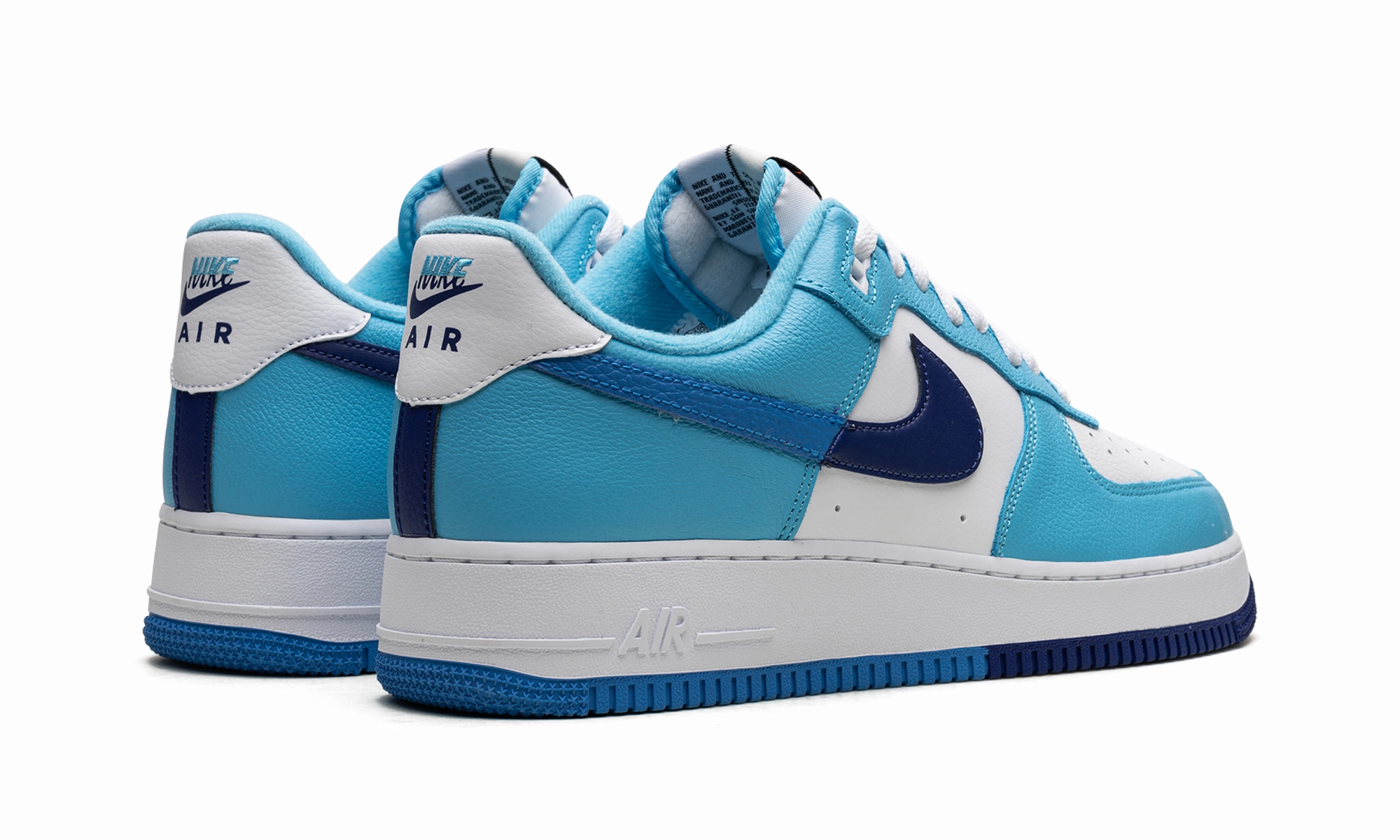 Textured Grip Balanced weight Air Force 1 Low "Split - Light Photo Blue"