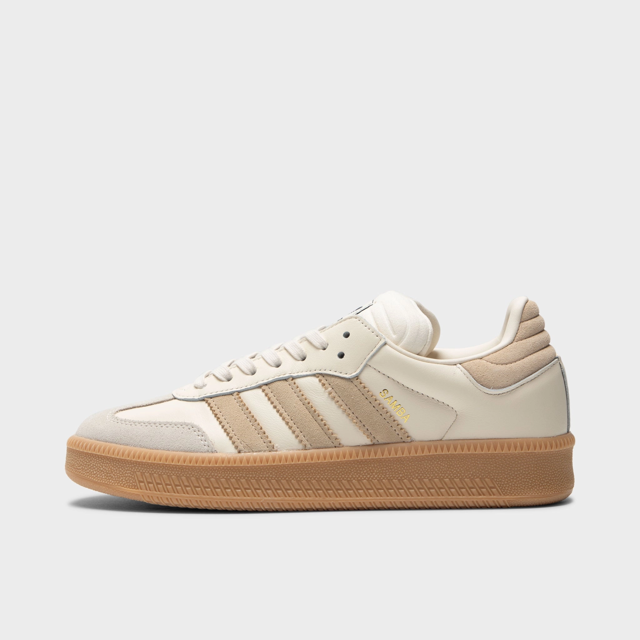 adidas Samba XLG Wonder White / Magic Beige - White Comfortable Bottom