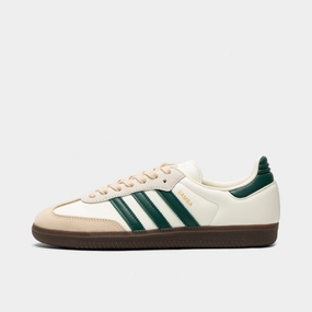 LowTop adidas Women's Samba OG Off White / Collegiate Green - Sand Strata