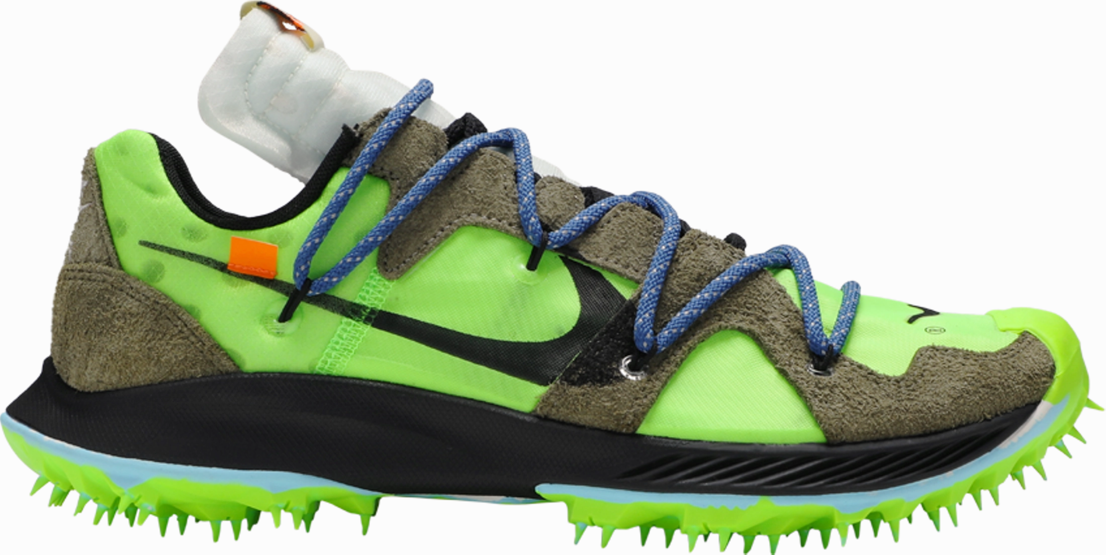 Comfort solution Impact Safe OFF-WHITE x Wmns Air Zoom Terra Kiger 5 'Athlete in Progress - Electric Green' - CD8179 300