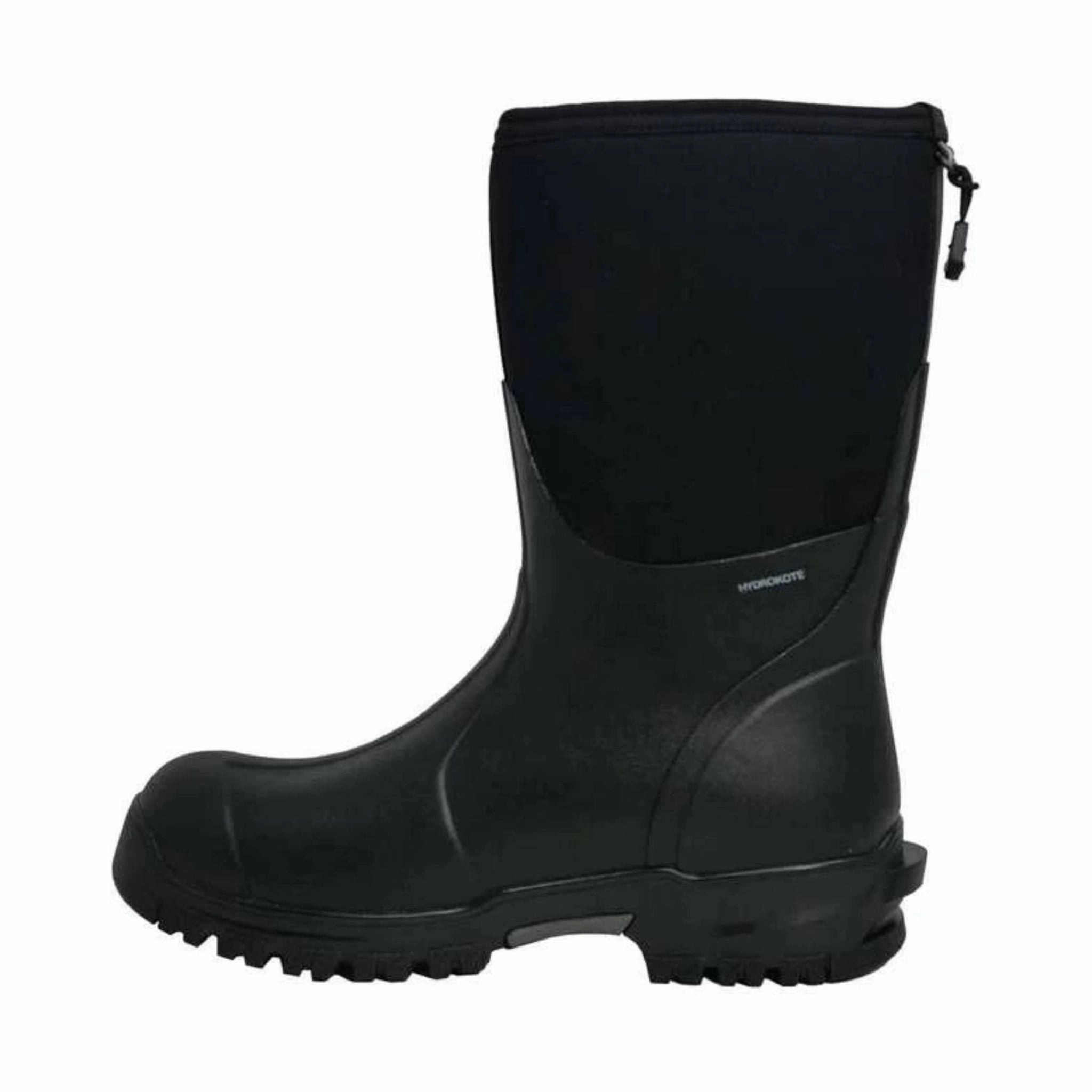Dryshod Men's Mudcat Mid Rain Boot - Black Quick   Dry Quick Fit