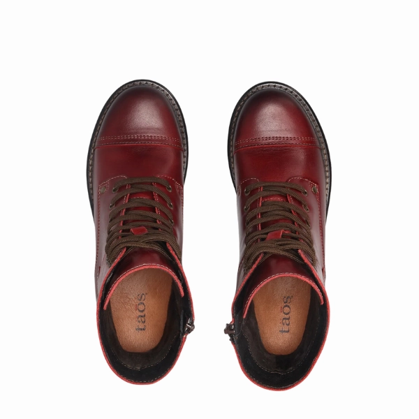 Rugged Built All Day Worker Taos Women's Crave Boot Red