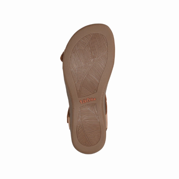 Relaxed Outdoor Footwear Zero Drop Platform Taos Women's The Show Caramel