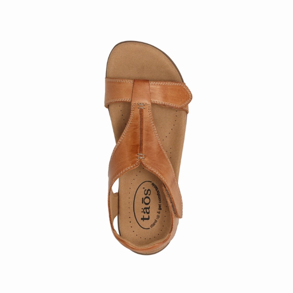 Taos Women's The Show Caramel Soft Cushioning Shoes Comfortable Footwear for Summer