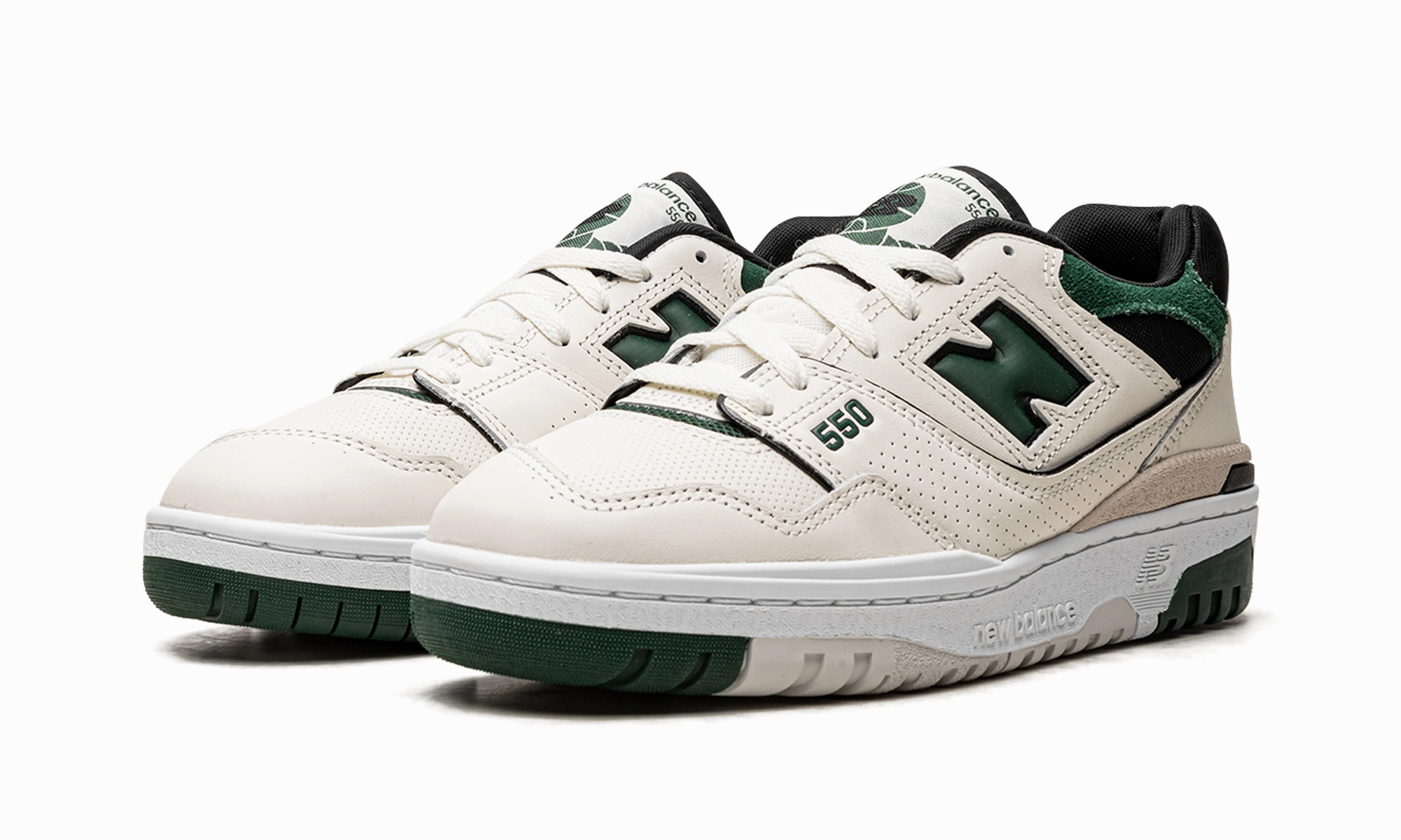 padded collar shoes obstacle course running 550 "Sea Salt Pine Green"