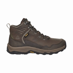 Flexible Frame Weather Resistant User Teva Men's Riva Hiking Boots - Brown