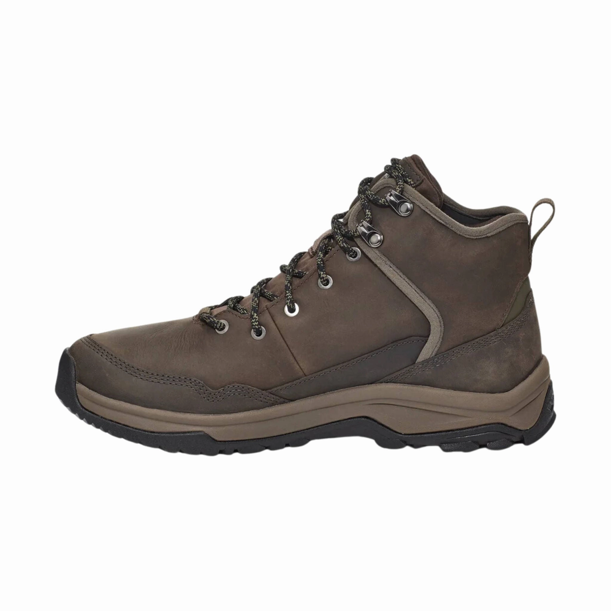 Lace-Up Style Heel Stabilizer Teva Men's Riva Hiking Boots - Brown
