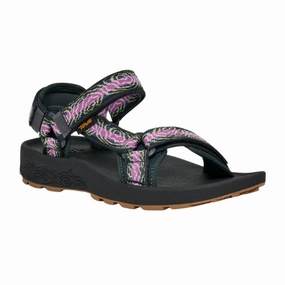 Teva Women's Hydratrek Sandal Black/Purple Fashionable And Functional Eco Conscious Design