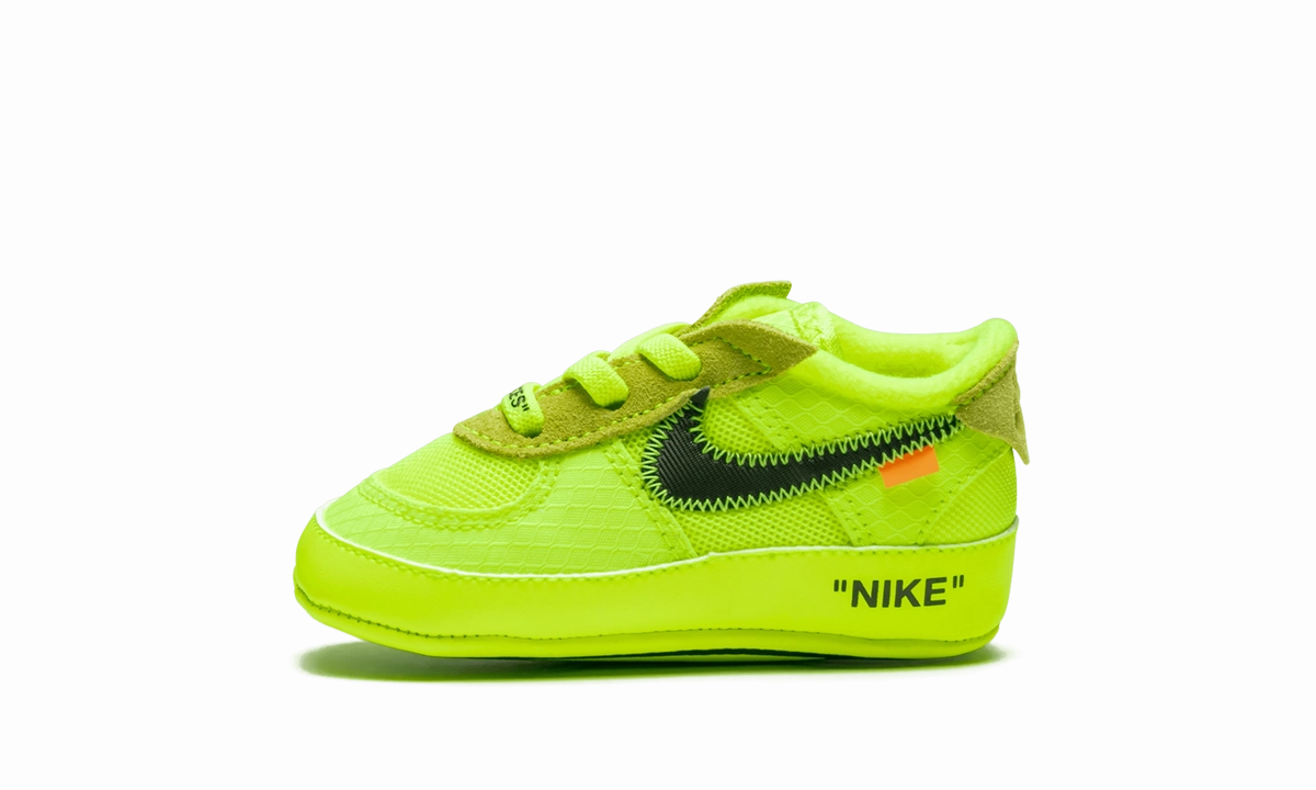 The 10: Air Force 1 "Off-White Volt" Smooth Flex HeelCushion