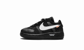 The 10: Air Force 1 (TD) "Off-White Black" Valley Step Smooth Padding