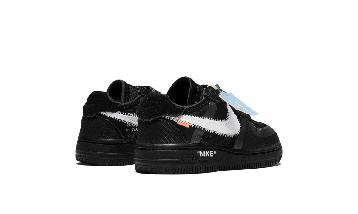 Long Step The 10: Air Force 1 (TD) "Off-White Black"