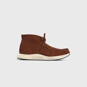 Thick sole Quick Dry Interior The 8th St Wallabee by Ronnie Fieg for adidas Originals & Clarks Originals 4D Mid - Chestnut