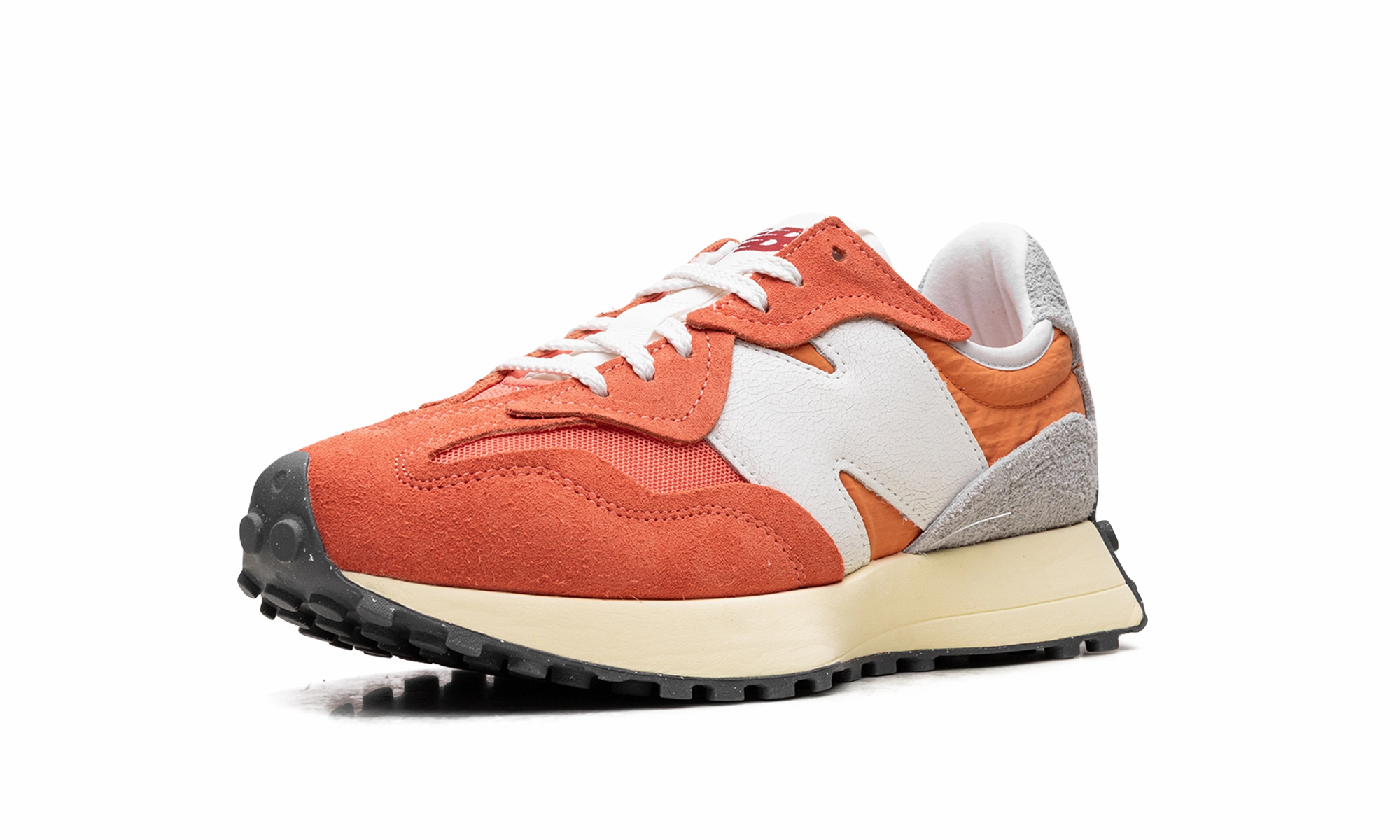 327 "Gulf Red Sun Glow" TPU Stability Plate Shock Diffusion Midsole