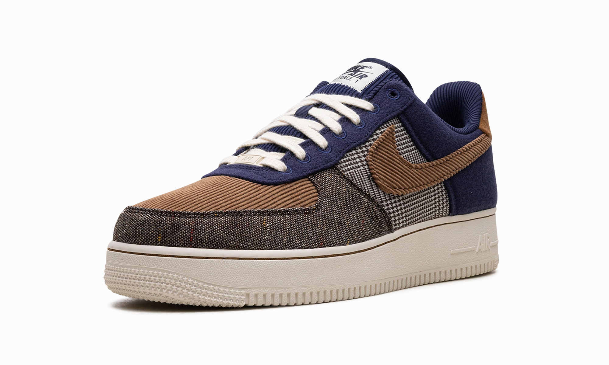 Low noise Pet Jog Air Force 1 '07 PRM "Tweed Corduroy"