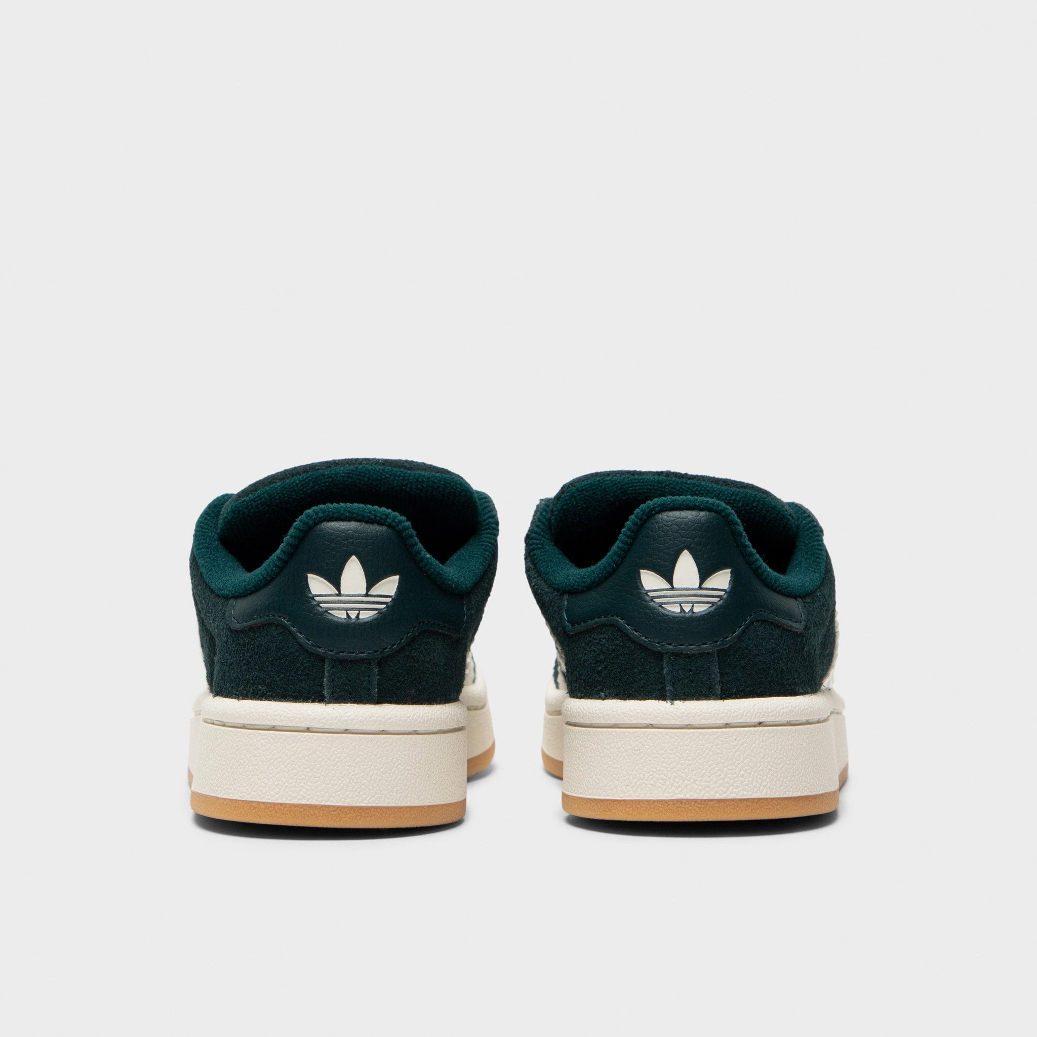 Rubberized Edges Seamless Upper Construction adidas Children's Campus 00s Aurora Ivy / White - Gum