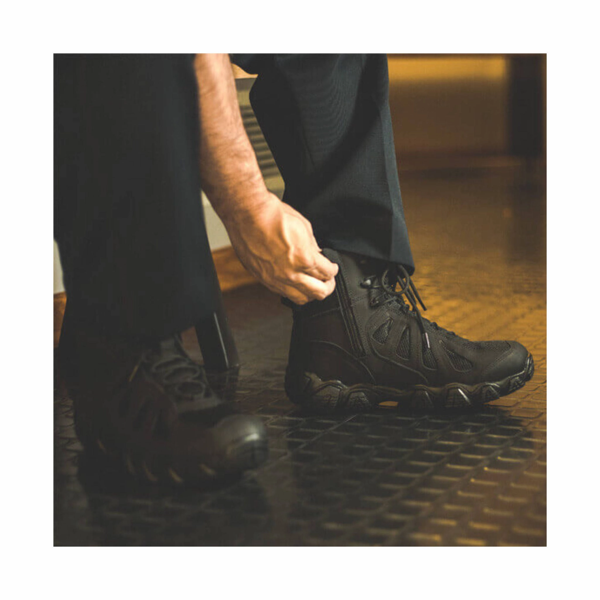 Ergonomic Design Stable Support Snow Trekker Thorogood Men's Crosstrex Series Side Zip Waterproof 6 Inch Composite Toe Work Boot - Black