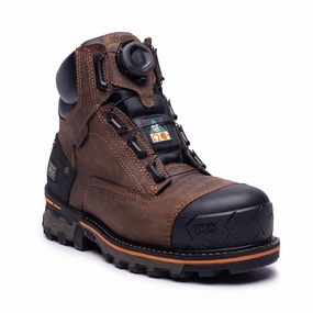 Breathable Morning Walk Arctic Cold Timberland PRO Men's Boondock BOA 6" Composite Toe Waterproof Safety Work Boots, A66KY