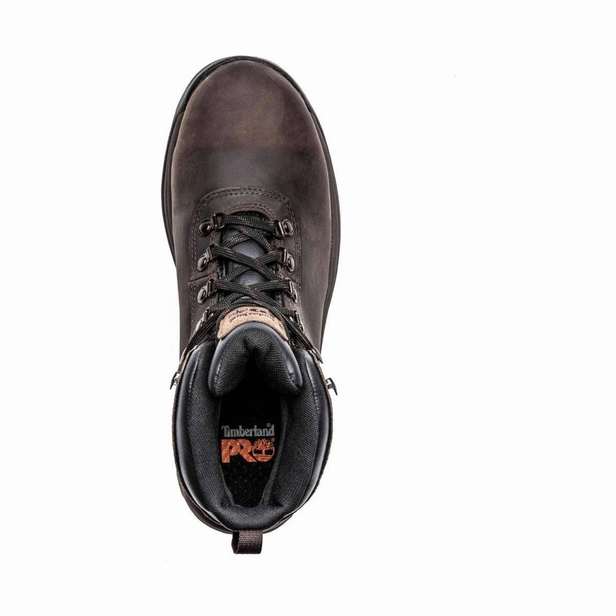 Composite Toe Guard Timberland Pro Men's Flume Steel Toe Work Boot - Brown