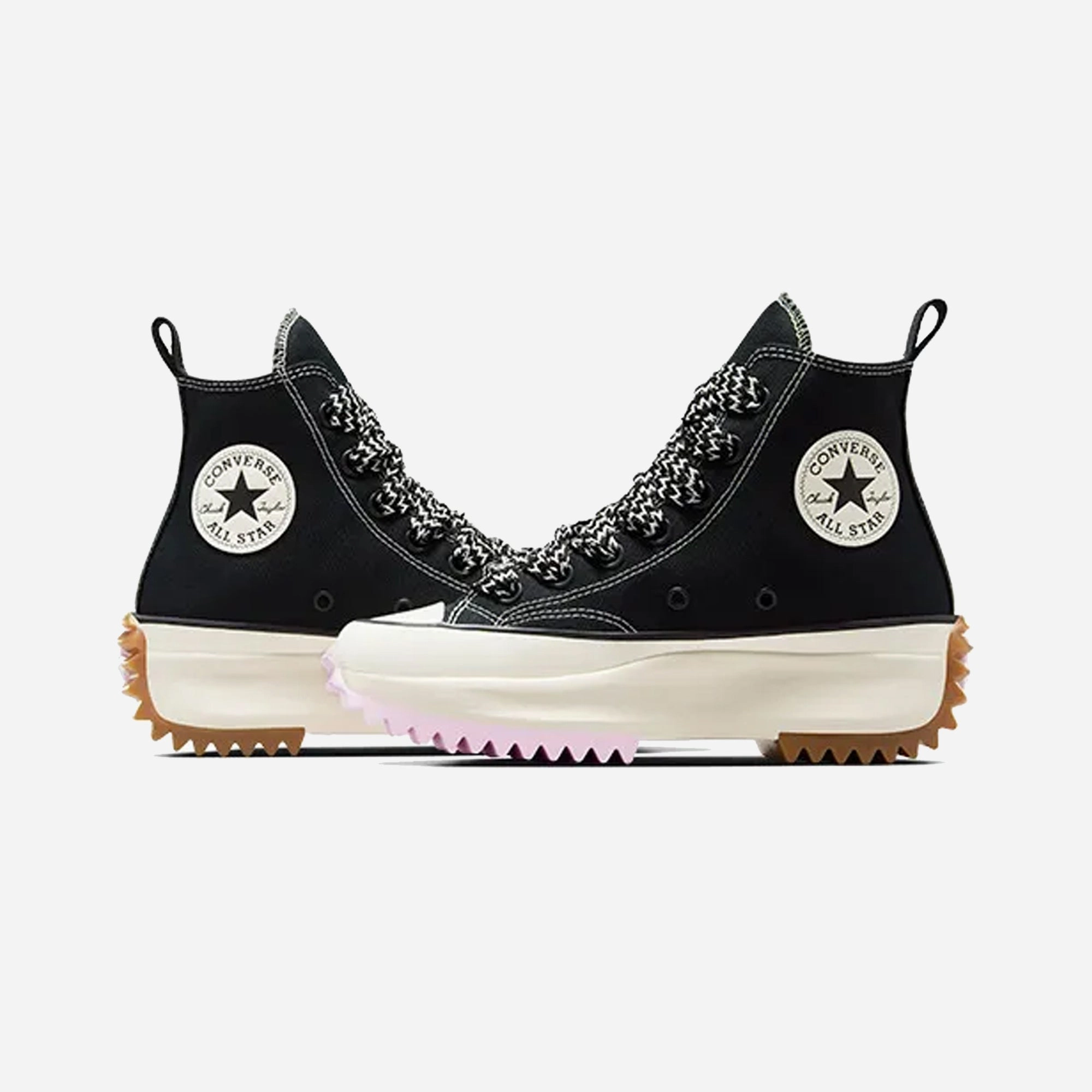 Converse | RUN STAR HIKE PLATFORM CANVAS { BLACK Padded cushioning Tailored Design