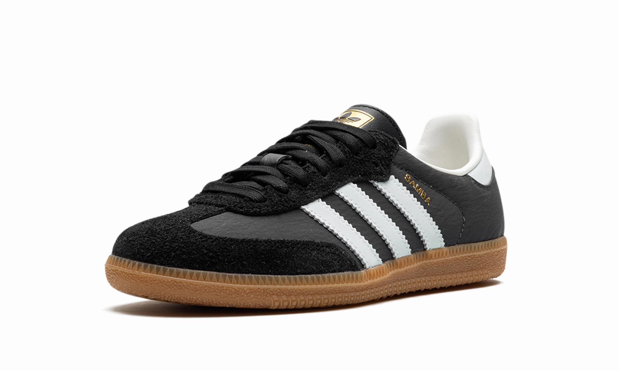 Feather Soft Wear Light SAMBA OG WMNS "carbon/almost blue/chalk white"