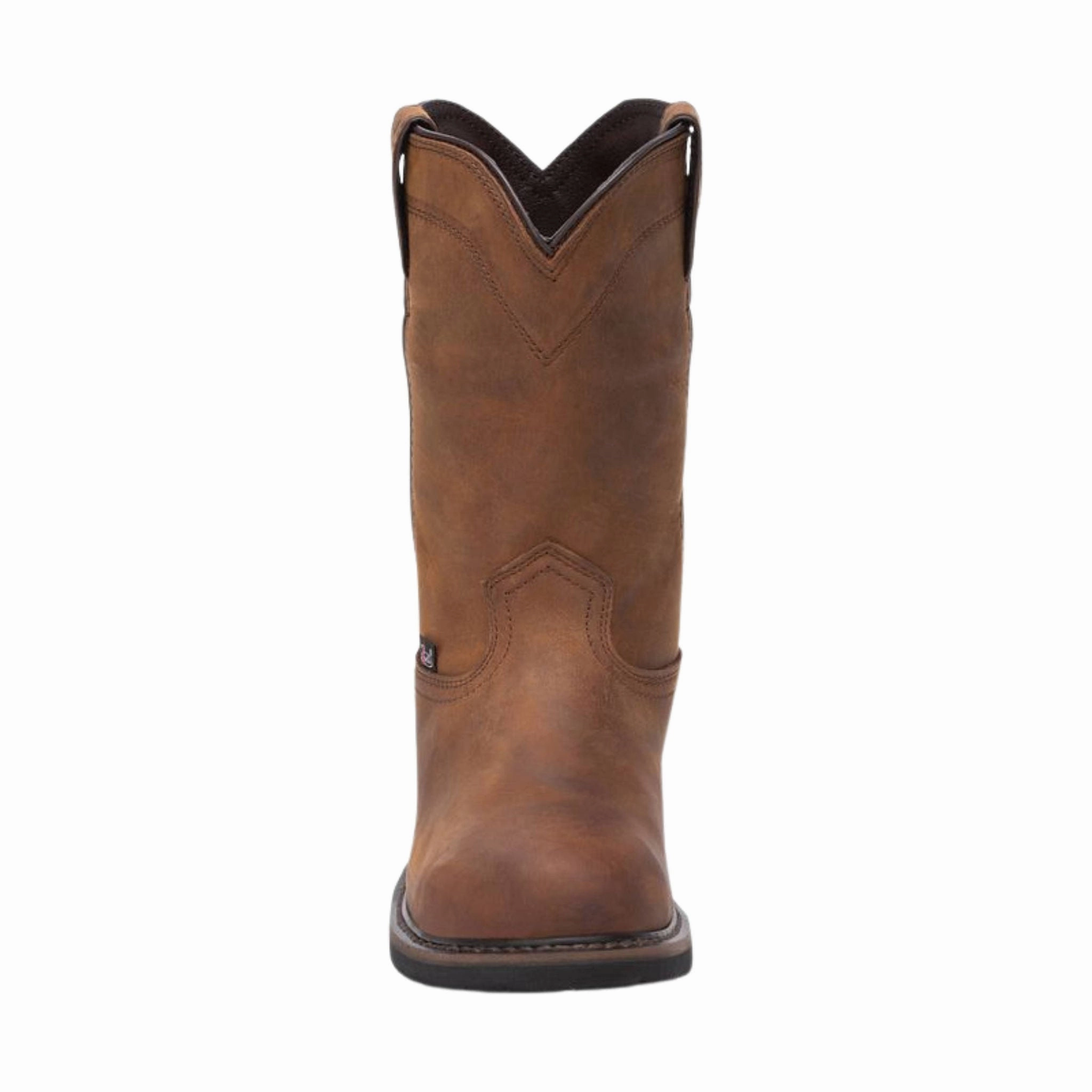 Justin Men's 11 Inch Drywall Wyoming Waterproof Steel Toe Work Boots - Brown Travel Friendly Thermal Regulating Layer