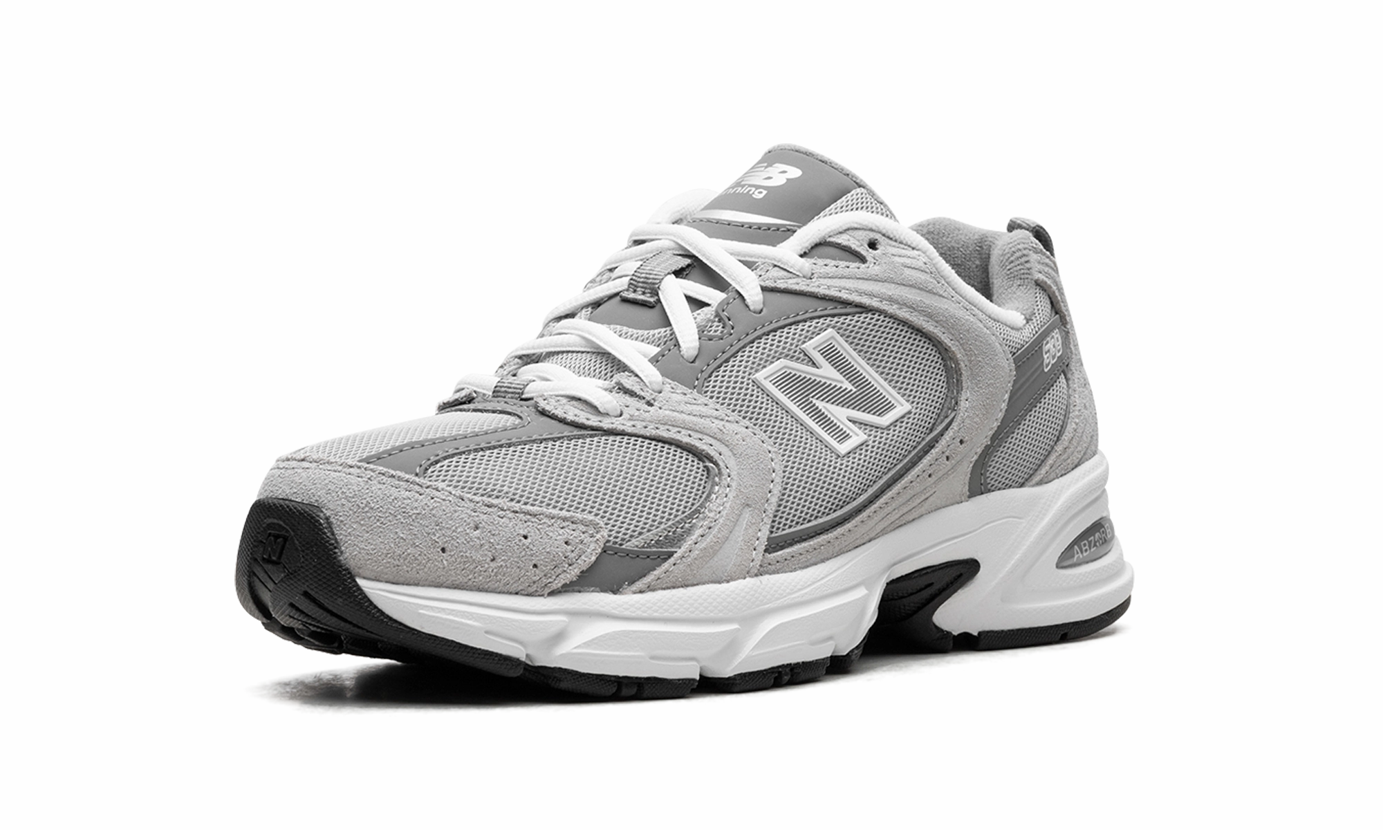 zipper - closure running shoes Advanced runner 530 "Raincloud"