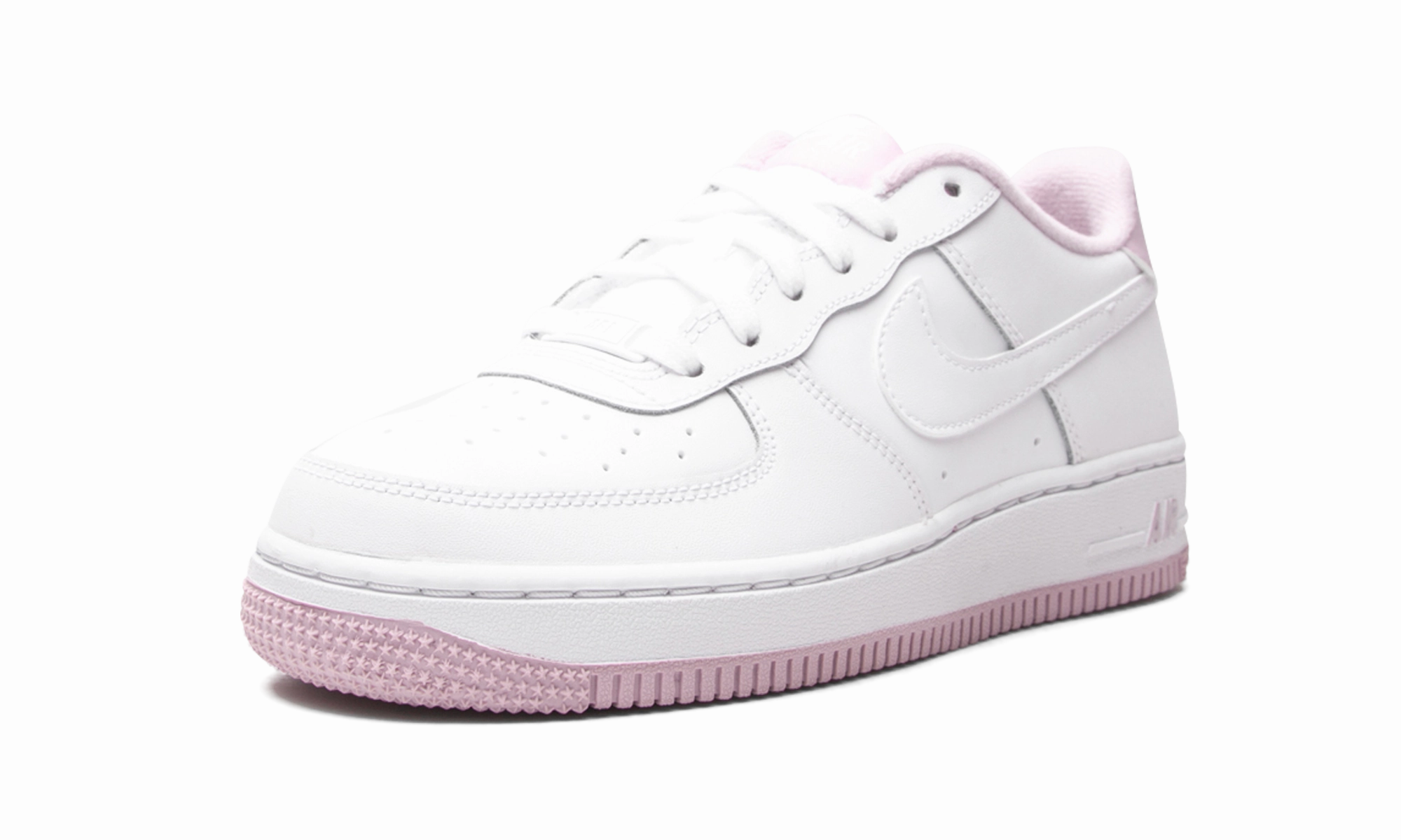 Air Force 1 Low GS "White / Iced Lilac" Steady Motion
