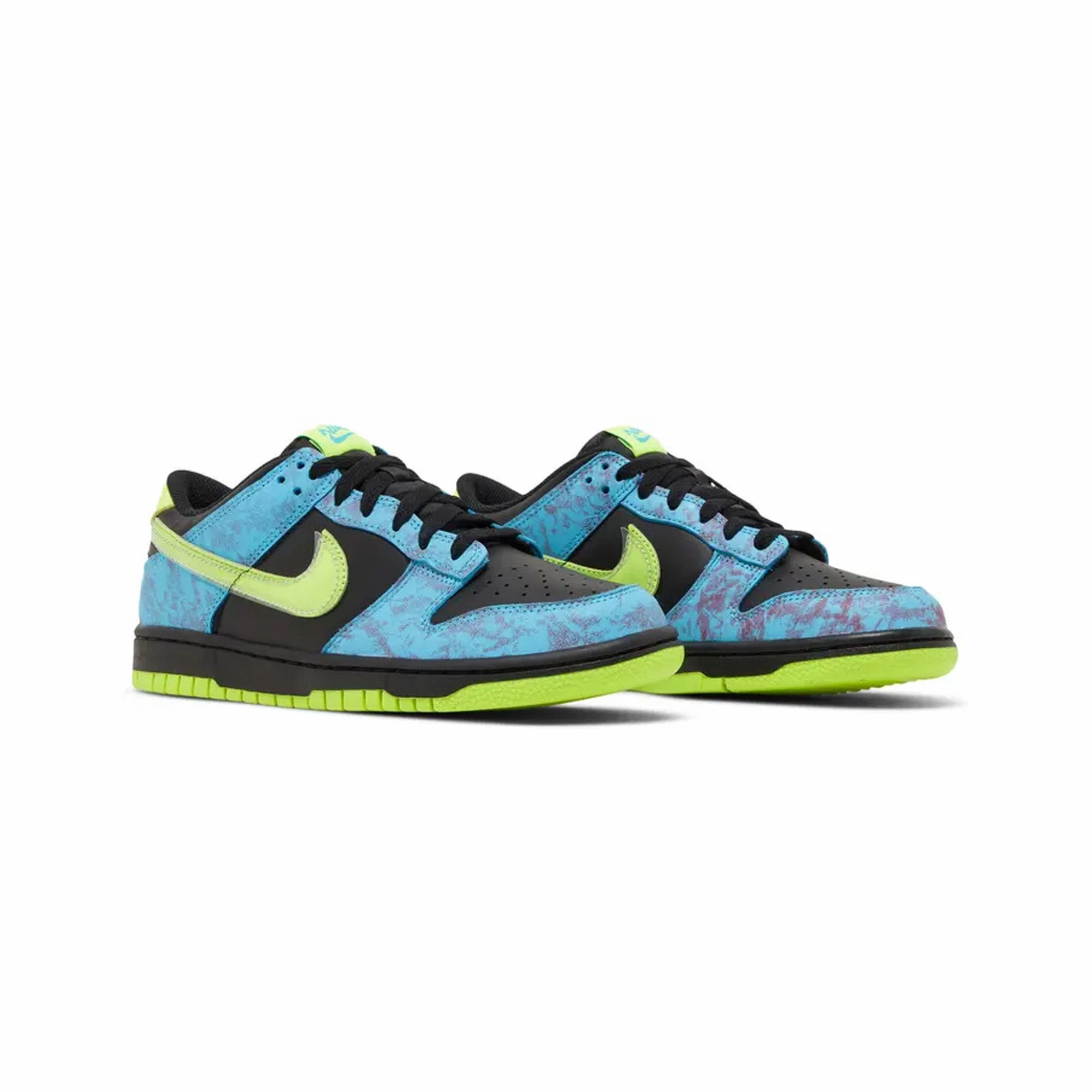 Nike Dunk Low SE 'Acid Wash Baltic Blue Volt' GS (2023) Modern Feel Smooth Move