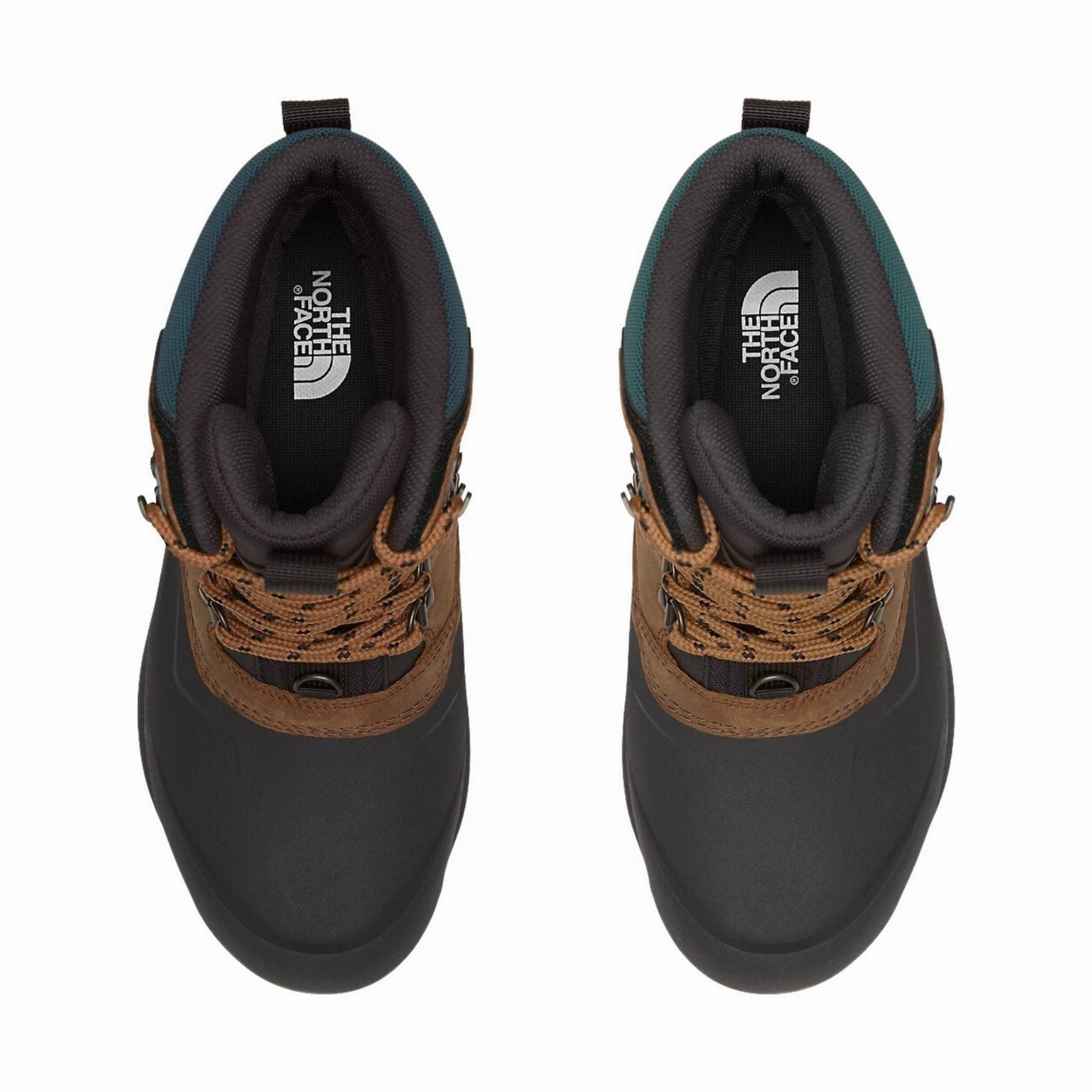 Multi Season The North Face Men's Chilkat V 400 Waterproof Winter Boots - Toasted Brown/Black