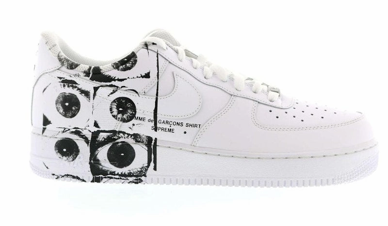 Wear Light Nike Air Force 1 Low Supreme Comme Des Garcons Shirt