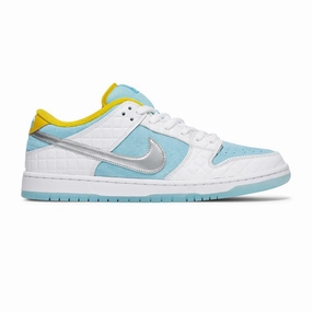 Nike SB Dunk Low Pro x FTC 'Lagoon Pulse' (Regular Box) hook and loop closure Quick Fit