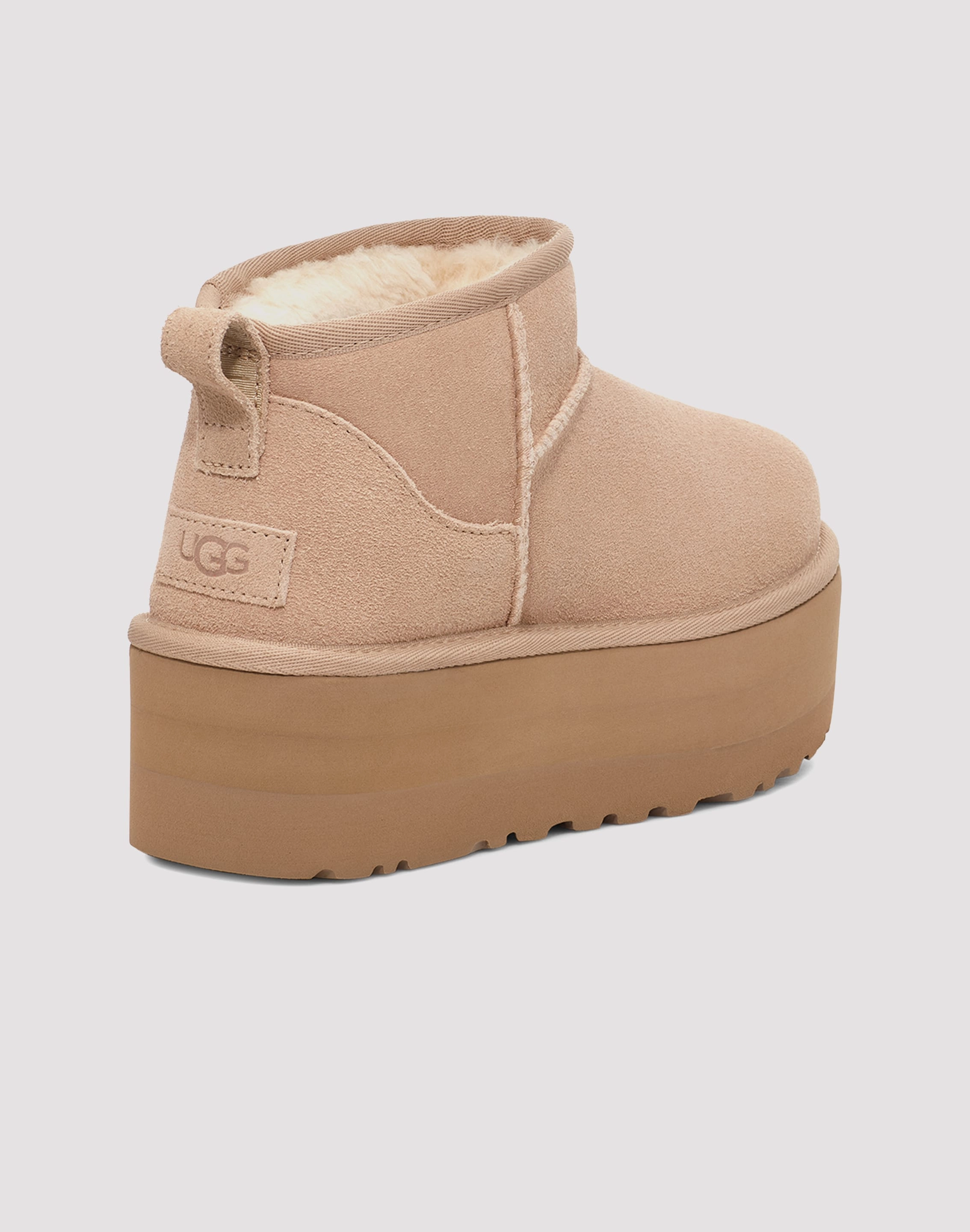 UGG Classic Ultra Mini Platform "Sand" Boot Comfort Lining Adventure Seeker