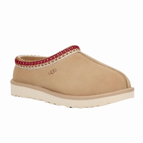 Quilt Soft UGG Women's Tasman Slipper Sand/Dark Cherry