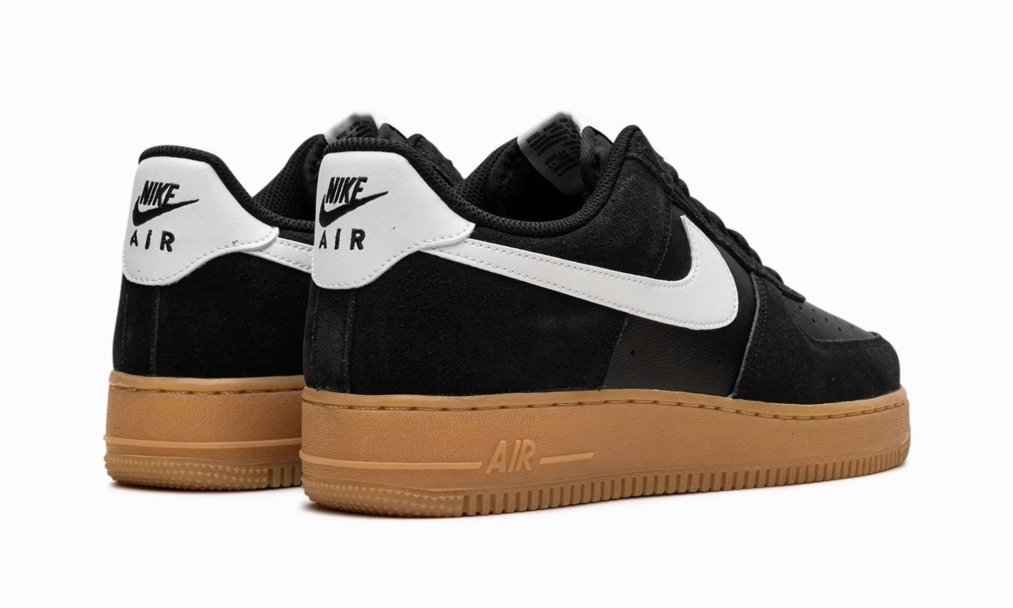 Air Force 1 '07 LV8 "Black Suede" Recycled Outsole rubber