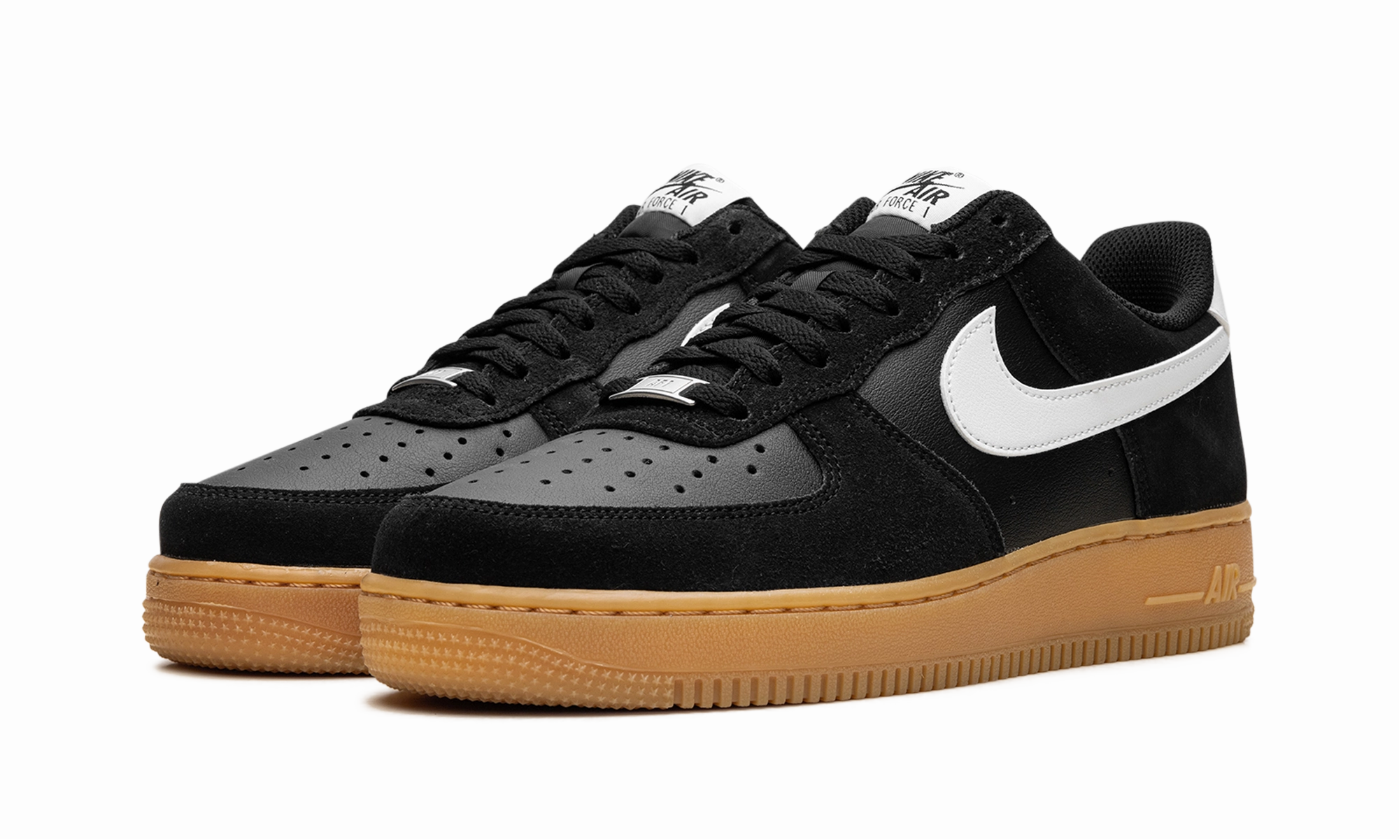 Work Friendly Air Force 1 '07 LV8 "Black Suede"