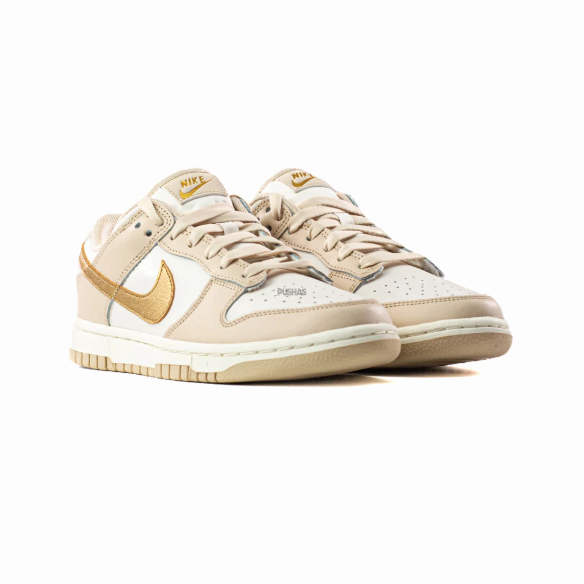 Dunk Low 'Phantom Metallic Gold / Gold Swoosh' W (2022) Breathable Build