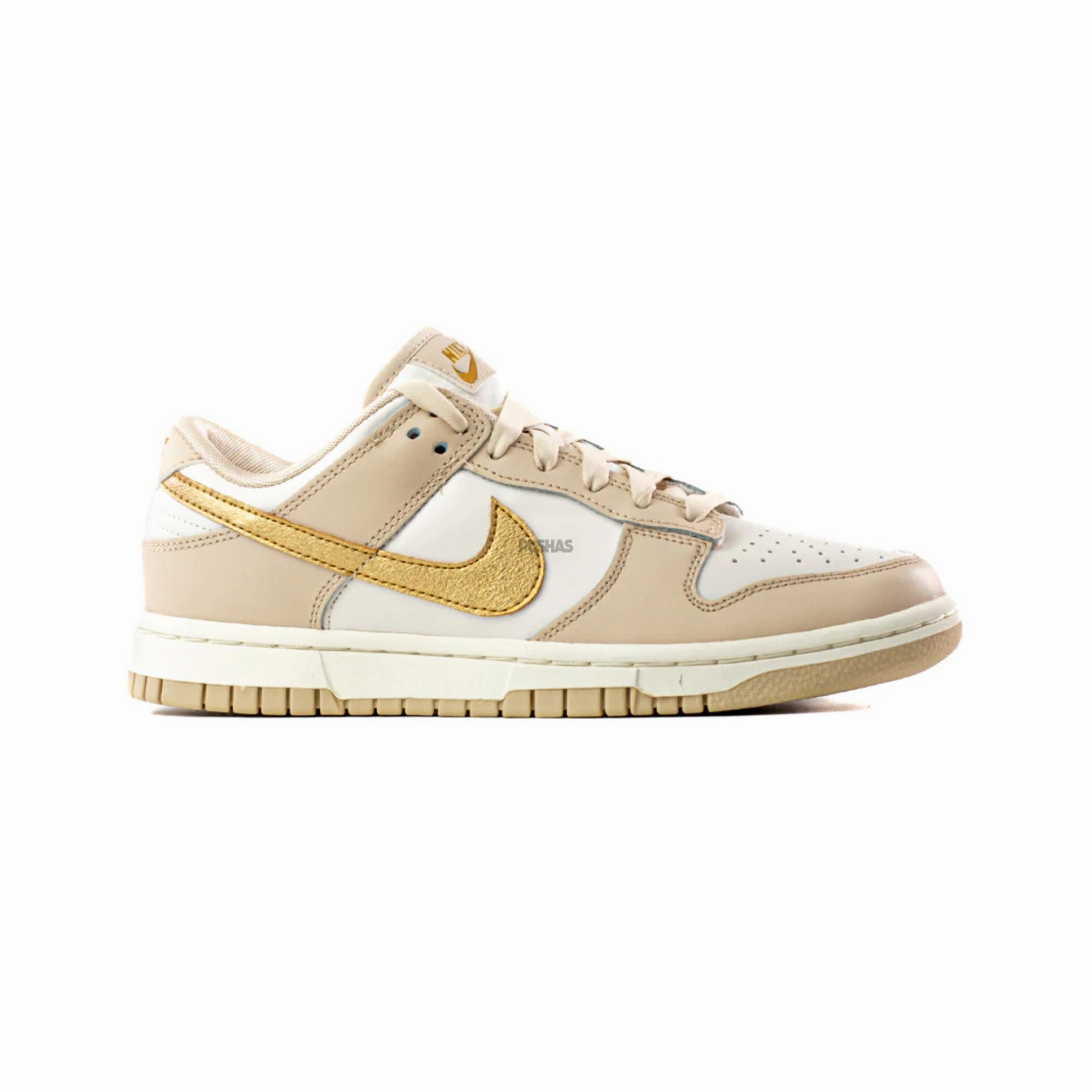 Dunk Low 'Phantom Metallic Gold / Gold Swoosh' W (2022) Plain Hike Flat Comfort