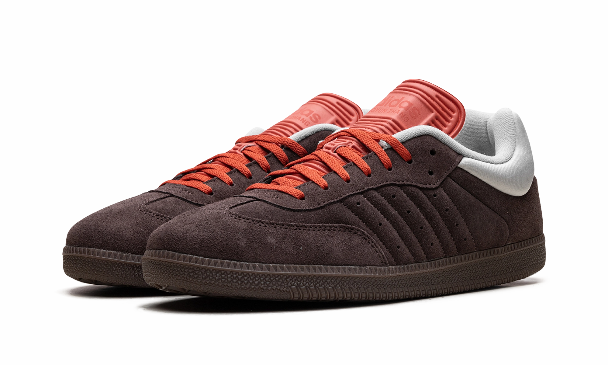 Samba "Dingyun Zhang - Oxidized Brown" Comfortable toe box