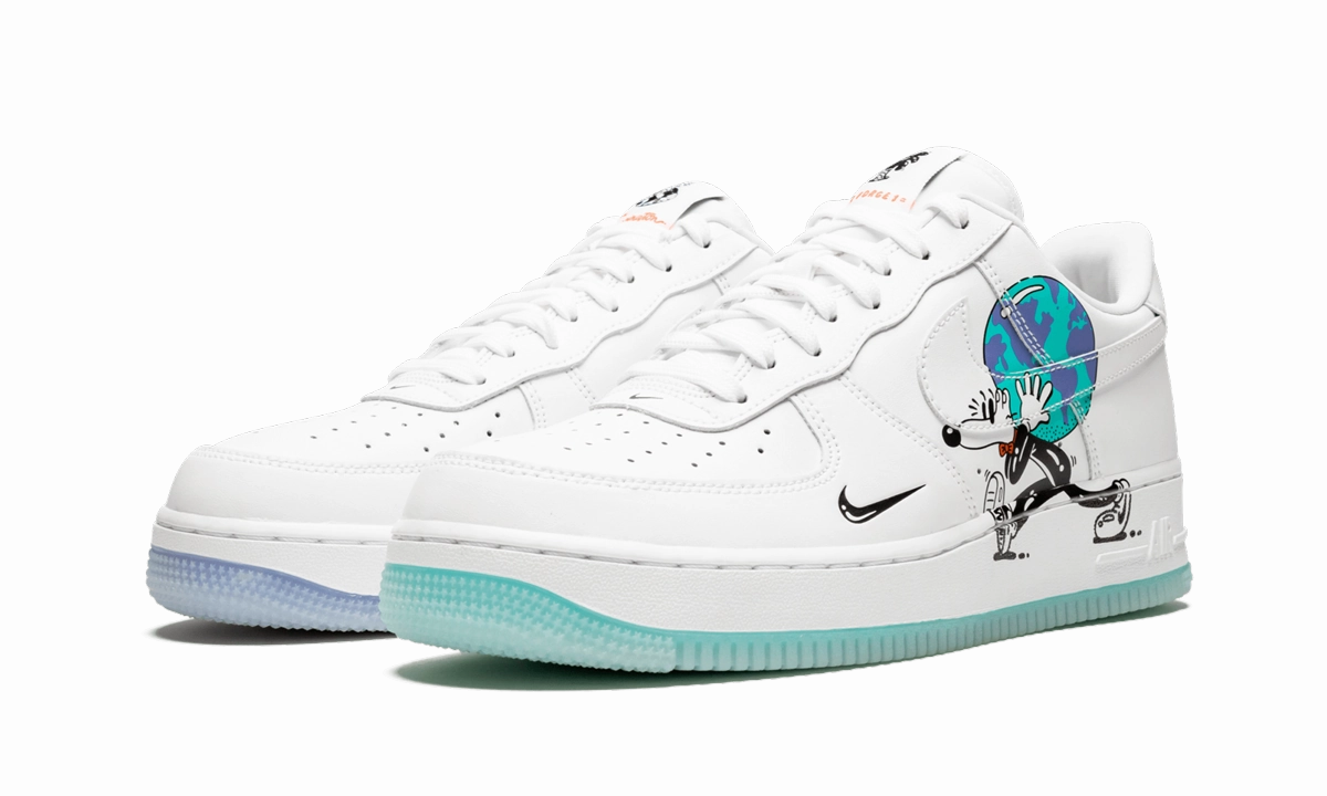 Air Force 1 Flyleather QS "Earth Day" Cool Walk Street Pulse